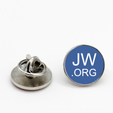 Hot Sale Custom Metal 3D Flower Shape Jw org Lapel Pin